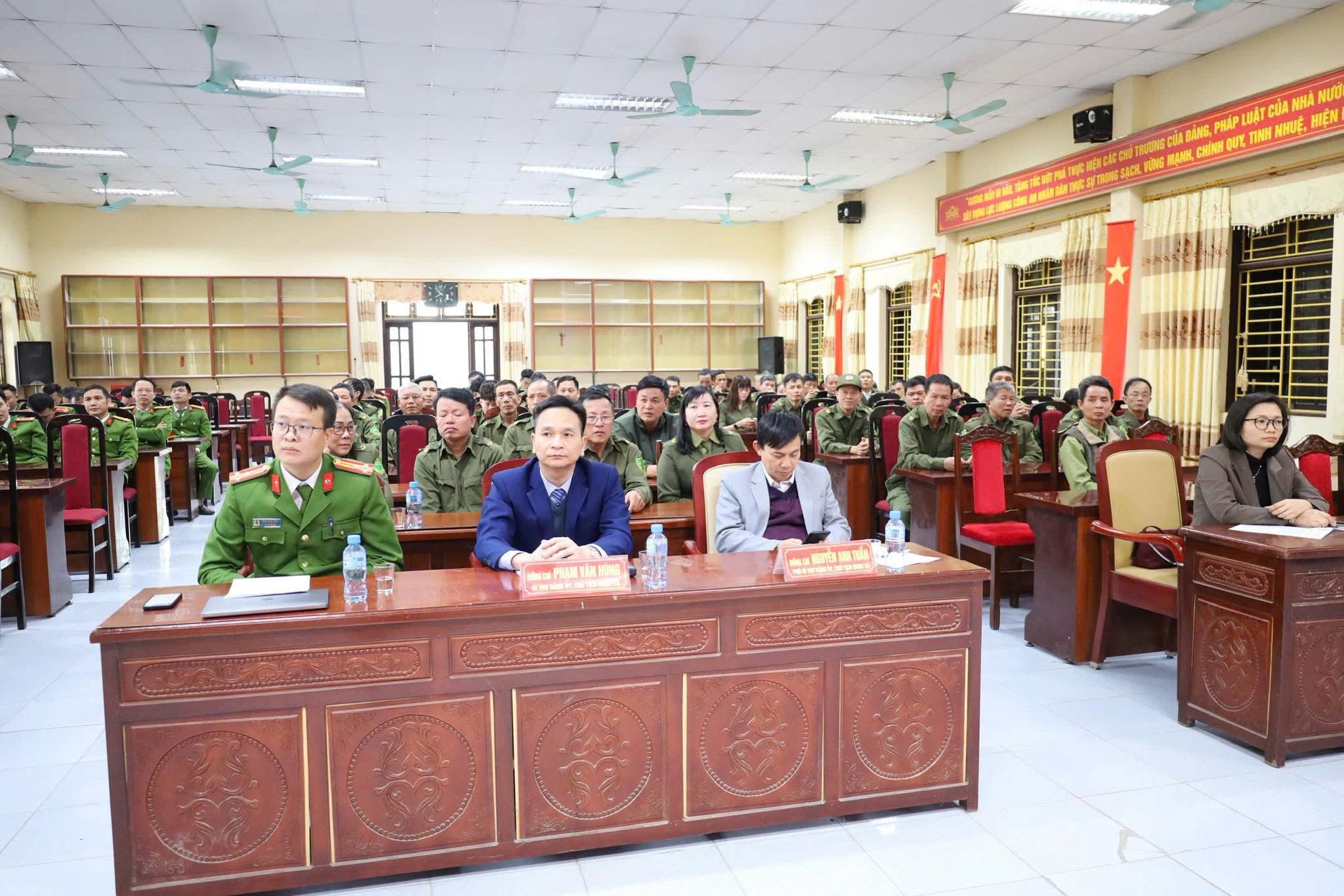 Công an xã Hà Bắc phát động phong trào thi đua “Ba nhất” trong toàn lực lượng